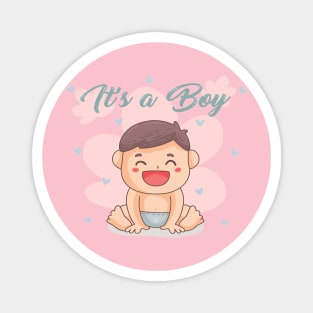 Baby boy Magnet